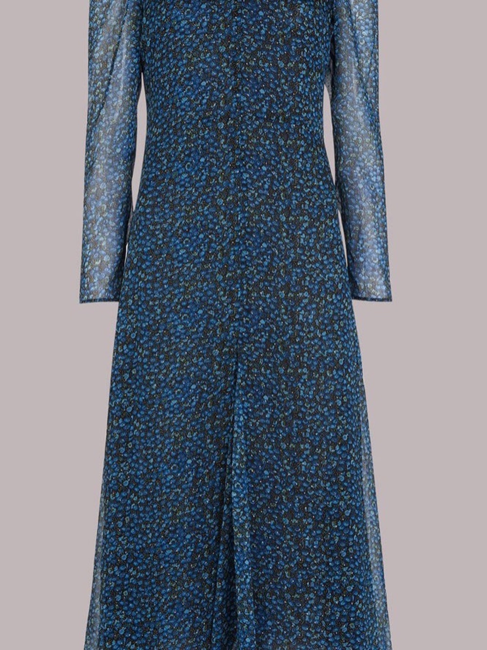Whistles Scattered Bloom Dobby Dress